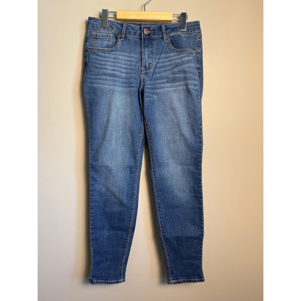 1822 Denim Adrianna Skinny Jeans 10 Blue Denim Casual Basics Minimalist Preppy